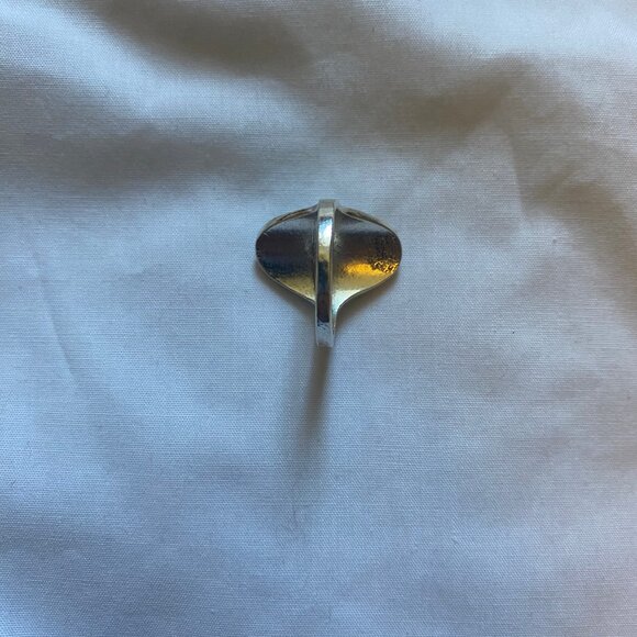 Sterling Silver Ring With Multi Turquoise Gem Stone Size 7, New Hand Made - Picture 2 of 6